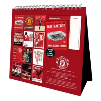 Manchester United naptár 2026 asztali