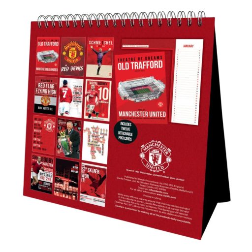 Manchester United naptár 2026 asztali