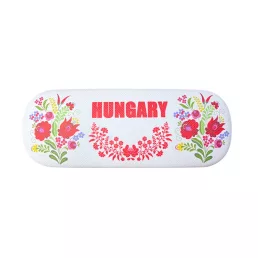 Magyarország szemüvegtok kalocsai mintás