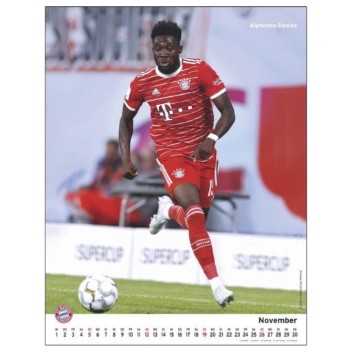 Bayern München naptár 2023