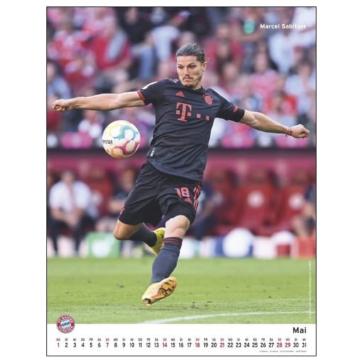 Bayern München naptár 2023