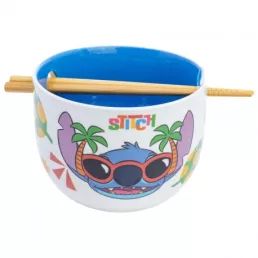 Stitch Ramen tál evőpálcikákkal - ajándékdobozban