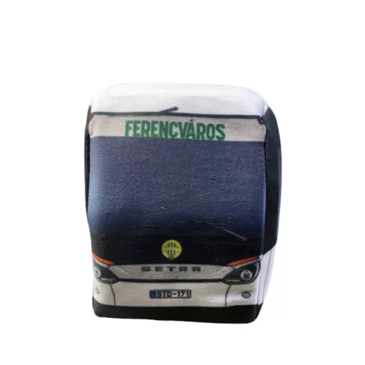 Fradi párna busz fehér nagy
