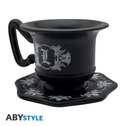 Death Note 3D bögre with Saucer L's pohara