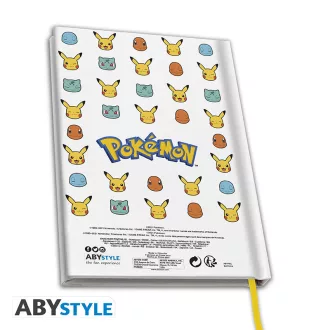 Pokemon A5 Jegyzetfüzet Starters