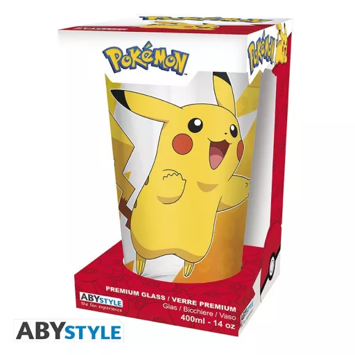 Pokemon nagy pohár Prémium 400ml Pikachu