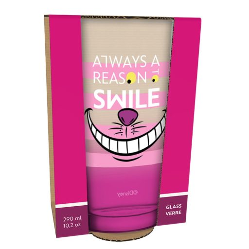 Alice Csodaországban prémium üveg pohár - 290ml