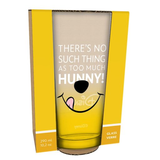 Micimackó prémium üveg pohár - 290ml