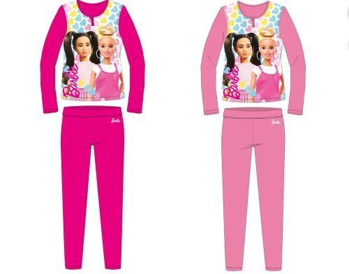 Barbie jersey pamut pizsama - pink - 128