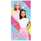 Barbie Eco Friendly gyorsan száradó strandtörölköző - 70x140 cm