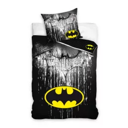 BATMAN Ágyneműgarnitúra 100% pamut 140x200 + 65x65