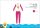Baby Shark gyerek jersey pizsama - pamut pizsama - pink - 116