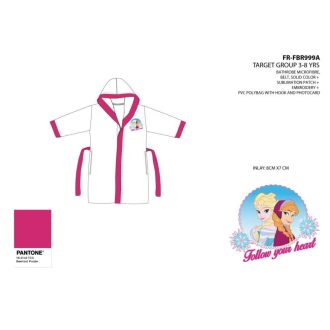Frozen bathrobe - White