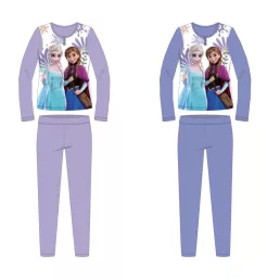 Disney Jégvarázs jersey pamut pizsama - világoslila - 110