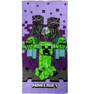 Minecraft 100% pamut strandtörölköző 70x140cm