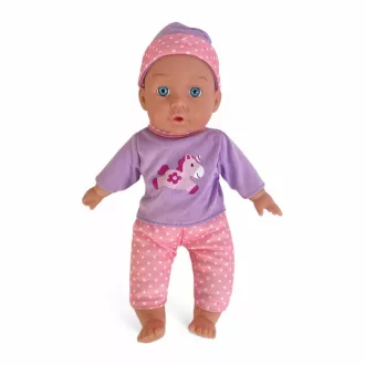   Baba hagyományos csecsemő, 3 színben, 30 cm, 6 db-os display