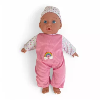   Baba hagyományos csecsemő, 3 színben, 30 cm, 6 db-os display