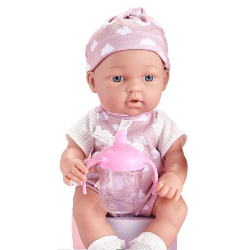 Baba klt., hagyományos, csecsemő, bili,+ kieg., Új anyag, 2 szín, 28x38 cm dob.