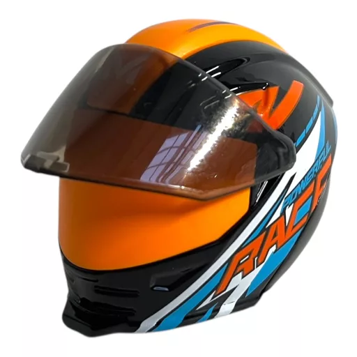 Fém, Motoros sisak, motorossá alakítós, 8x6 cm pvc dob.