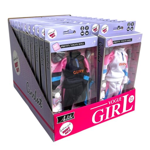 Babaruha, vékony babához, sportruha, több szín, 21x21+ cm dob. 24 db/disp.