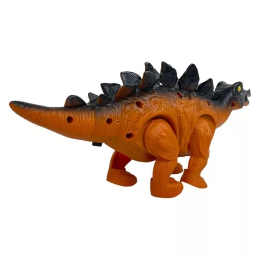 Dino elemes játék, hang- és fényhatással, 2 színben, 24,5 cm