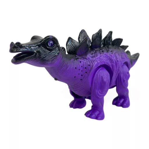 Dino elemes játék, hang- és fényhatással, 2 színben, 24,5 cm