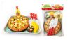Vágható étel készlet: pizza vágó eszközök gyerekeknek.
