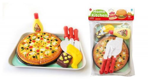 Vágható étel készlet: pizza vágó eszközök gyerekeknek.