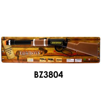 Western stílusú puska, 17x67 cm, több hangvariációval.