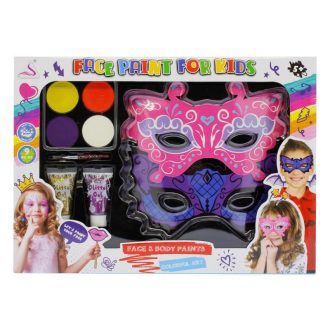   Smink klt., arcfesték, testfesték, 2 db maszk, 29x21 cm dob.