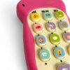 Mobiltelefon, el., zenél, dínós, 3 szín, 14 cm, 12/disp.