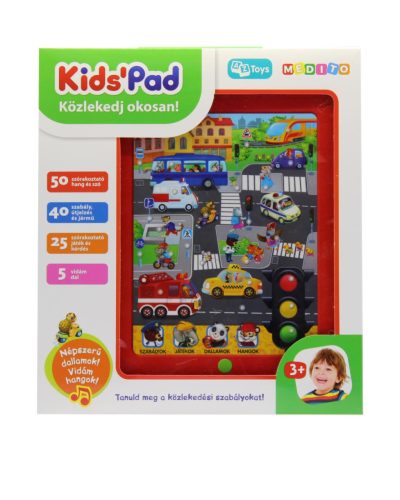 Magyarul beszélő oktató tablet - Közlekedj okosan játék