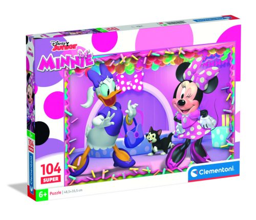 Disney Minnie és Daisy 104 db-os puzzle, 34x25 cm méretben.