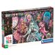 Monster High puzzle, 104 darabos, 34x25 cm méretű játék.