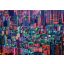 Puzzle: Hong Kong toronyházak, 1500 db, poszterrel, 28x85 cm