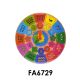 Fa oktató puzzle óra gyerekeknek, idő tanulásához.