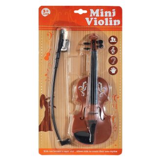Gyerek hegedű 3 színben, 19x34 cm, kreatív zenei játék