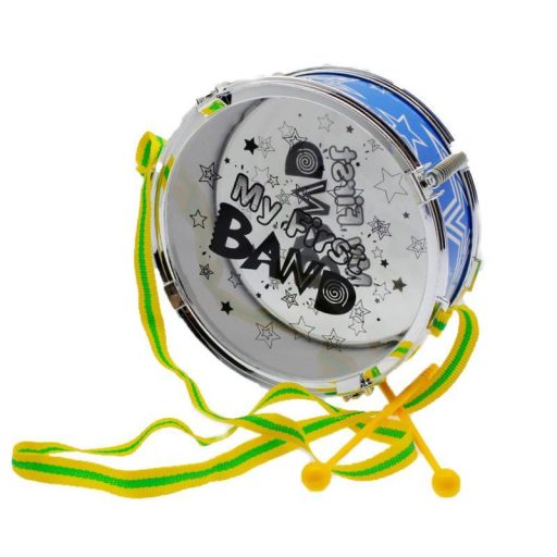 Dob, átlátszó, feliratos, 17 cm átm., 7,5 cm magas, 2 szín, 27x25+ cm zacsk.