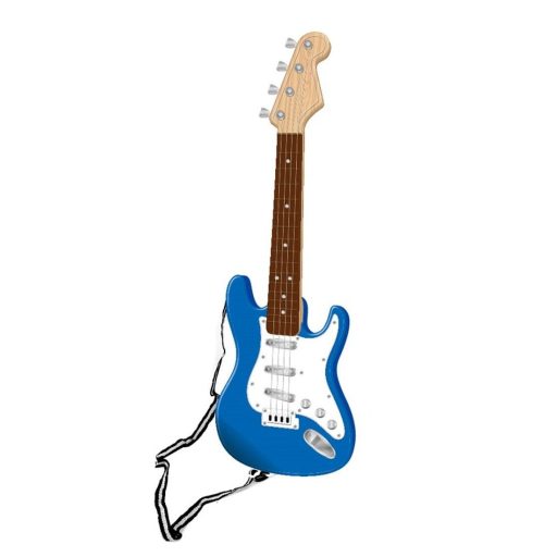 Gitár, el., fém húros, zene, rock, 3 szín, 18x46 cm dob.