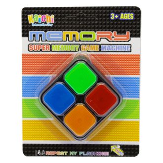   Zene memória játék – hang és fény effektekkel, 11x14 cm lapon