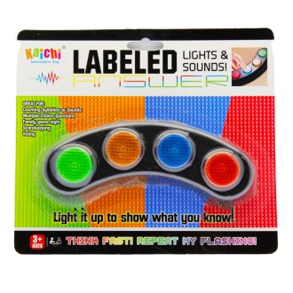   Zene memóriajáték: hang- és fényhatásokkal, 21x19 cm lapon.