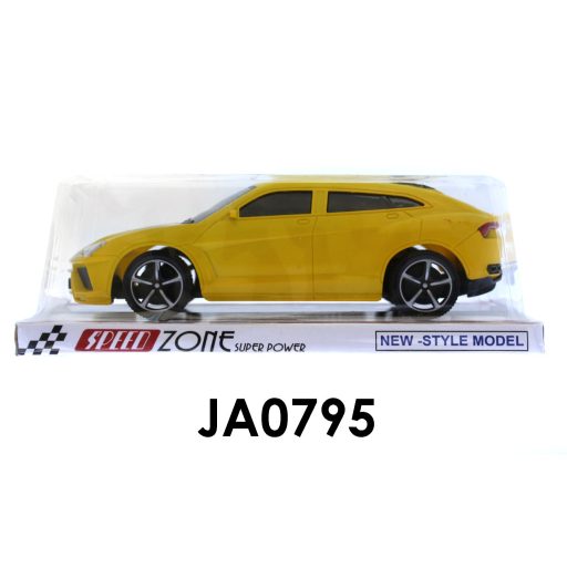 Elegáns lendkerekes autó 2 színben, 26x9 cm, játék gyerekeknek.