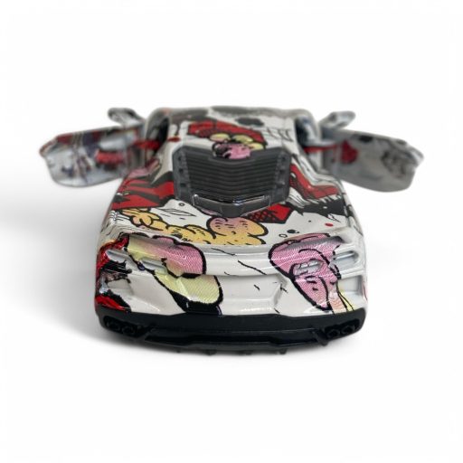 Hátrahúzós fém autó ajtónyitós funkcióval, 3 színben.