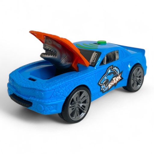 Autós motorháztető játék, hang-, fény- és infravörös irányítással.