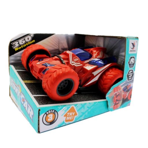 Autó, bukfences, lend., 4 szín, 15x13 cm dob.