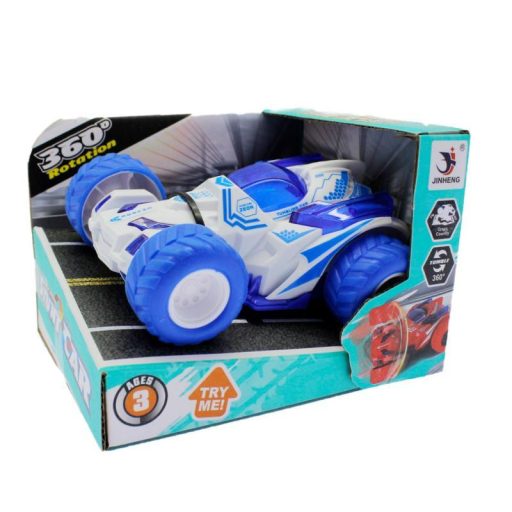 Autó, bukfences, lend., 4 szín, 15x13 cm dob.