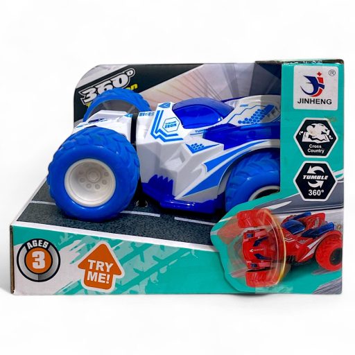 Autó, bukfences, lend., 4 szín, 15x13 cm dob.