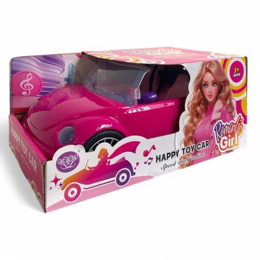 Autó, Barbie babához, 31x14 cm dob.