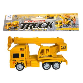   Teherautó, munkagépes, kampós,  lend., 22 cm, 28x14+ cm zacsk.