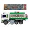 Teherautó, tartályos, el., hang+fény, vizet spriccel, lend., 28x17 cm zacsk. Gombel.
